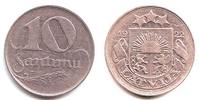 Lettland 10 Santimi 10 Santimi -