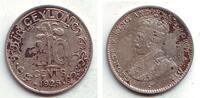 Ceylon 10 Cent George V. (1910 - 1936) -