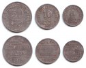 Waldsee 3 Werte (5-50 Pfennig) Notgeld - Waldsee - 5, 10, 50 Pfennig -