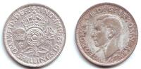 Großbritannien 2 Shillings George VI. (1936 - 1952) -