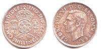 Großbritannien 2 Shillings George VI. (1936 - 1952) -