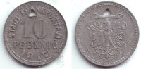 Frankfurt 10 Pfennig Notgeld der Stadt Frankfurt - 10 Pfennig -
