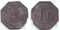 Flensburg 10 Pfennig Notgeld der Stadt Flensburg - 10 Pfennig -