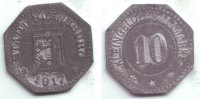 Flensburg 10 Pfennig Notgeld der Stadt Flensburg - 10 Pfennig -