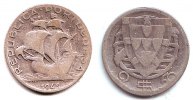 Portugal 2,50 Escudos Segelschiff - Schiffe -