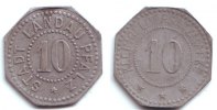 Landau 10 Pfennig Notgeld der Stadt Landau - 10 Pfennig -
