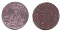Oberammergau 50 Pfennig Notgeld der Gemeinde Oberammergau - 50 Pfennig -