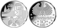 Deutschland 10 Euro Hamburger Elbtunnel - Silbermünze -