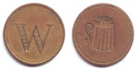 Poppenhausen Privates Notgeld - Poppenhausen ? - Werner Bräu ? - Bierkrug - W -