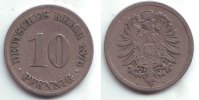 Kaiserreich 10 Pfennig 10 Pfennig - kleiner Adler -