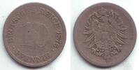 Kaiserreich 10 Pfennig 10 Pfennig - kleiner Adler -