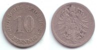 Kaiserreich 10 Pfennig 10 Pfennig - kleiner Adler -
