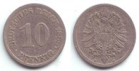 Kaiserreich 10 Pfennig 10 Pfennig - kleiner Adler -