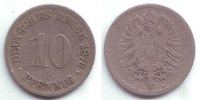 Kaiserreich 10 Pfennig 10 Pfennig - kleiner Adler -