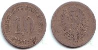 Kaiserreich 10 Pfennig 10 Pfennig - kleiner Adler -