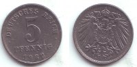 Kaiserreich 5 Pfennig 5 Pfennig -