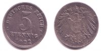 Kaiserreich 5 Pfennig 5 Pfennig -