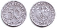 Drittes Reich 50 Reichspfennig 50 Reichspfennig -