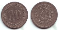 Kaiserreich 10 Pfennig 10 Pfennig - kleiner Adler -