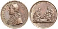 Kirchenstaat-Vatikan Medaille Papst Pius IX. (1846-1878) - Fußwaschung beim letzten Abendmahl -