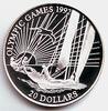 Kiribati 20 Dollar Olympische Spiele 1992 in Barcelona - Segeln -