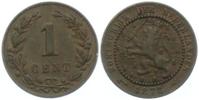 Niederlande 1 Cent Willem III. (1849 - 1890) -