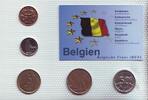 Belgien 50 Centimes - 50 Franks Kursmünzsatz Belgien im Blister -