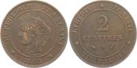 Frankreich 2 Centimes 3. Republik (1870 - 1940) -