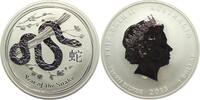 Australien 1 Dollar - 1 Unze Jahr der Schlange - Tierkreiszeichen -