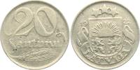 Lettland 20 Santimi 20 Santimi -