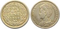 Niederlande 25 Cents Wilhelmina (1890 - 1948) -
