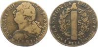 Frankreich 2 Sol Ludwig XVI. (1774 - 1793) -