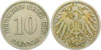 Kaiserreich 10 Pfennig 10 Pfennig - großer Adler -