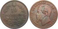 Italien 10 Centesimi Vittorio Emanuele II. (1861 - 1878) -