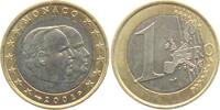 Monaco 1 Euro Fürst Rainer III. (1949 - 2005) - Doppelportrait -
