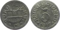 Burg auf Fehmarn 5 Pfennig Notgeld der Stadt Burg - 5 Pfennig - Wappen -