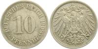 Kaiserreich 10 Pfennig 10 Pfennig - großer Adler -