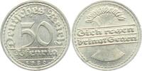 Weimarer Republik 50 Reichspfennig 50 Reichspfennig - Ährenbündel -