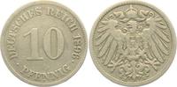 Kaiserreich 10 Pfennig 10 Pfennig - großer Adler -