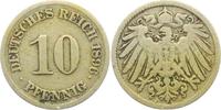 Kaiserreich 10 Pfennig 10 Pfennig - großer Adler -