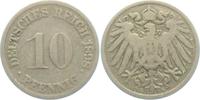 Kaiserreich 10 Pfennig 10 Pfennig - großer Adler -
