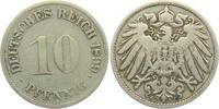 Kaiserreich 10 Pfennig 10 Pfennig - großer Adler -