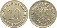 Kaiserreich 10 Pfennig 10 Pfennig - großer Adler -
