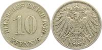 Kaiserreich 10 Pfennig 10 Pfennig - großer Adler -