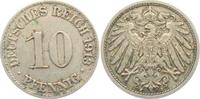 Kaiserreich 10 Pfennig 10 Pfennig - großer Adler -