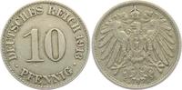 Kaiserreich 10 Pfennig 10 Pfennig - großer Adler -