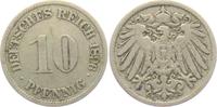 Kaiserreich 10 Pfennig 10 Pfennig - großer Adler -