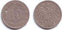 Kaiserreich 10 Pfennig 10 Pfennig - großer Adler -