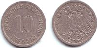 Kaiserreich 10 Pfennig 10 Pfennig - großer Adler -