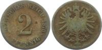 Kaiserreich 2 Pfennig 2 Pfennig - kleiner Adler -